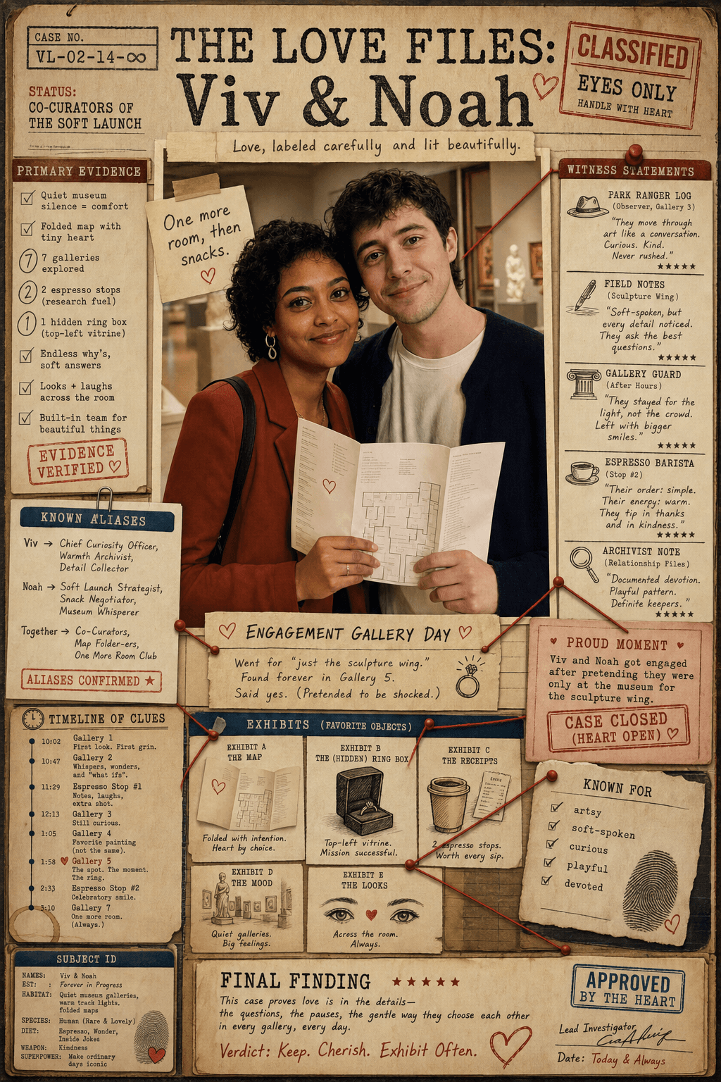Viv & Noah Love Files poster